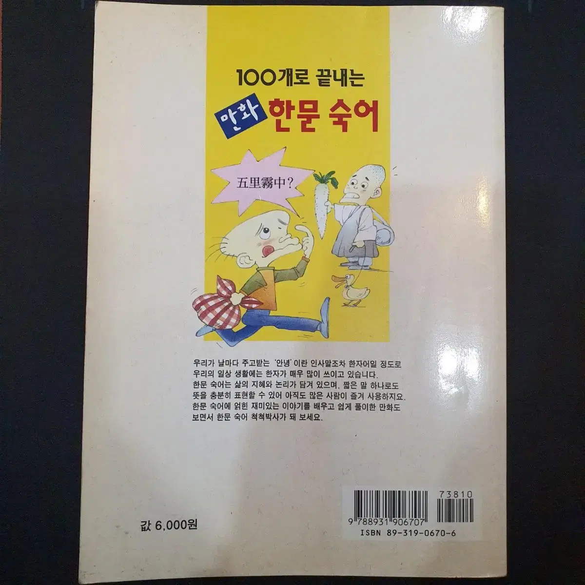 100개로 끝내는 만화 한문숙어 (2000년/지경사)