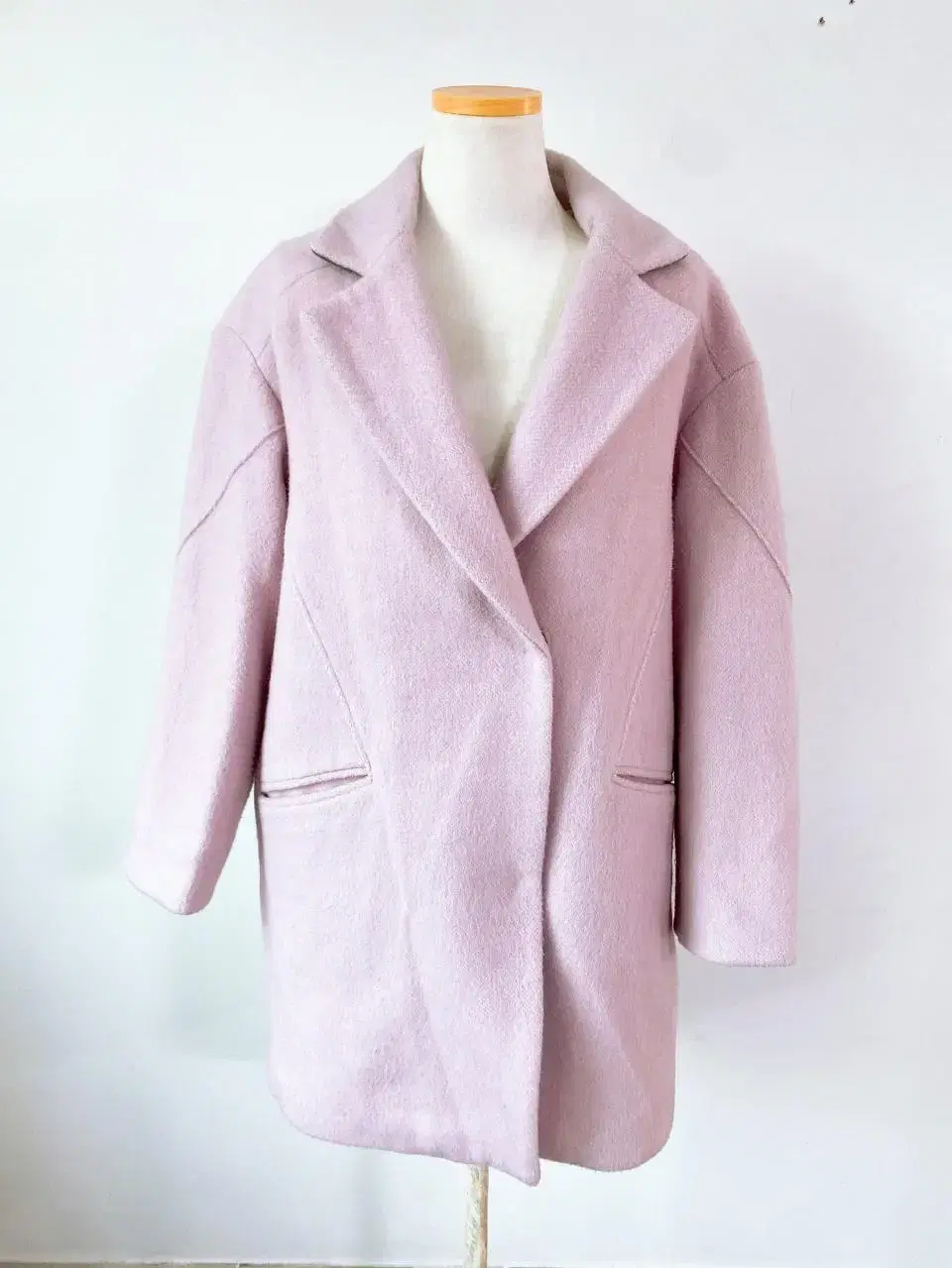 (Genuine)Gilles Stuart Truz Fit Alpaca Wool Coat(Women's85)