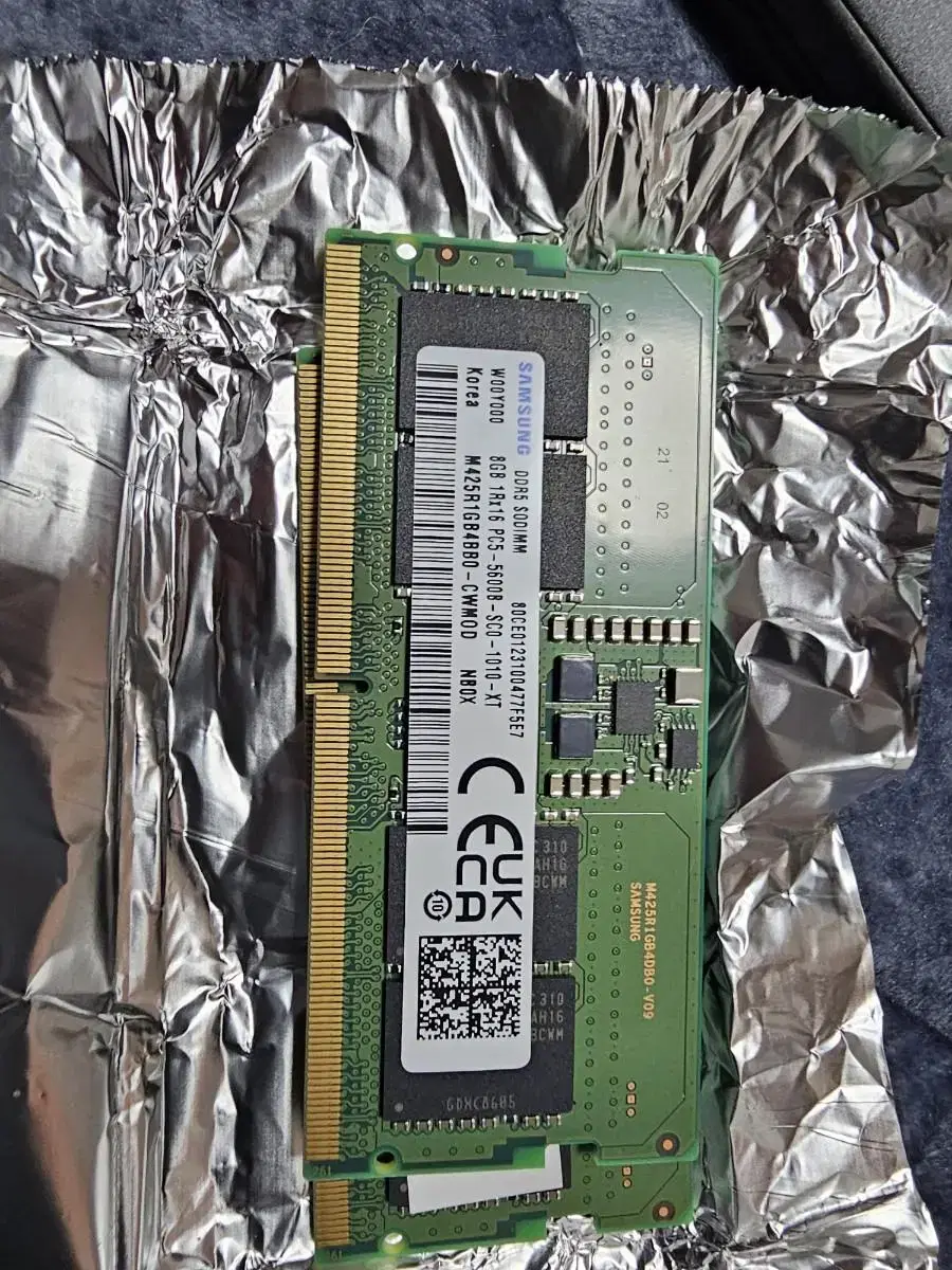 삼성정품 노트북용 램 DDR5 5600 8G*2 SODIMM