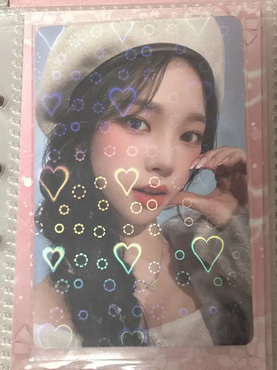 Karina seasons greetings photocard wts aespa