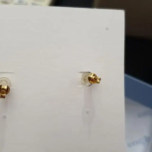 앵브록스 여성용 mini loop pearl gold earring 귀걸