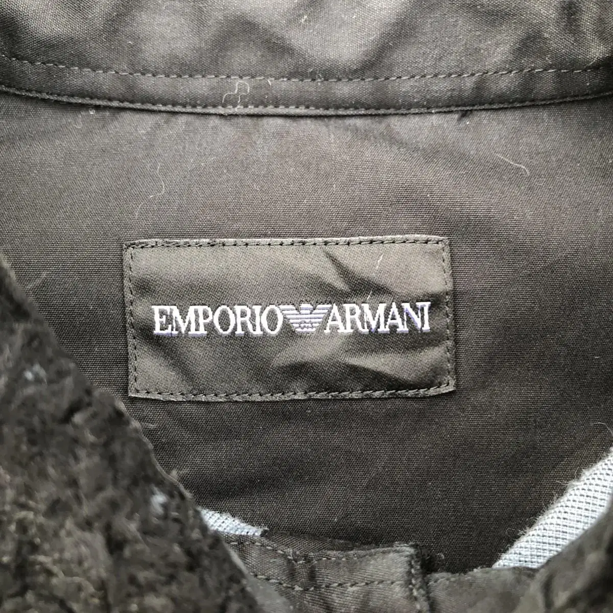 [M] Emporio Armani 덤블링 디테일 니트 셔츠