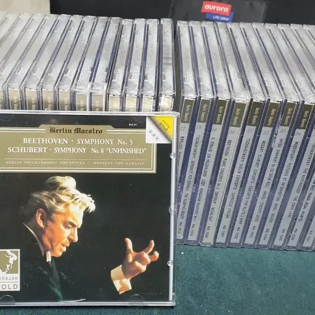 Berlin Maestro Karajan Gold CD 29개