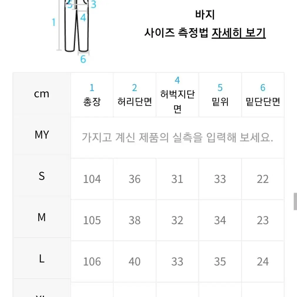 제로 딥 원턱 데님 s