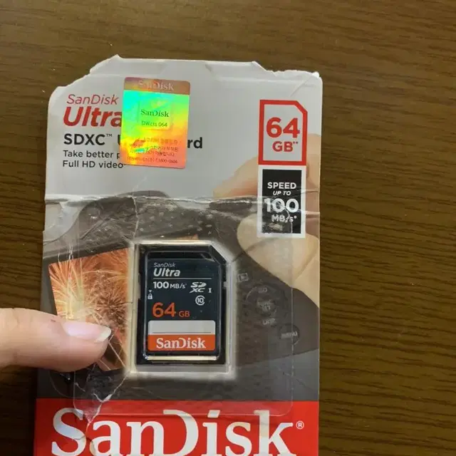 64GB sandisk ultra 메모리카드