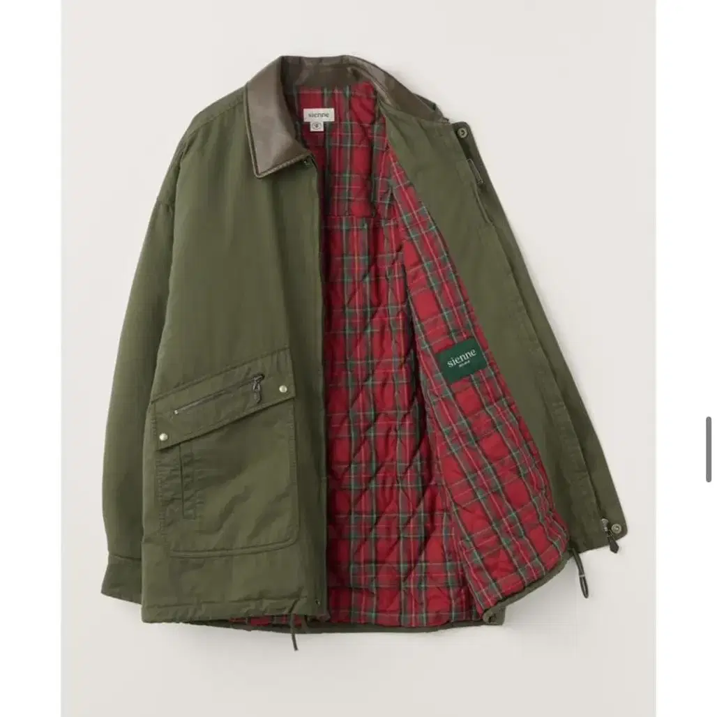 시엔느 Tatan Trench Jumper (Khaki) 새상품