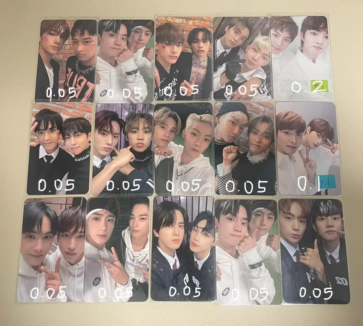 Source) the boyz Transferring units photocard 