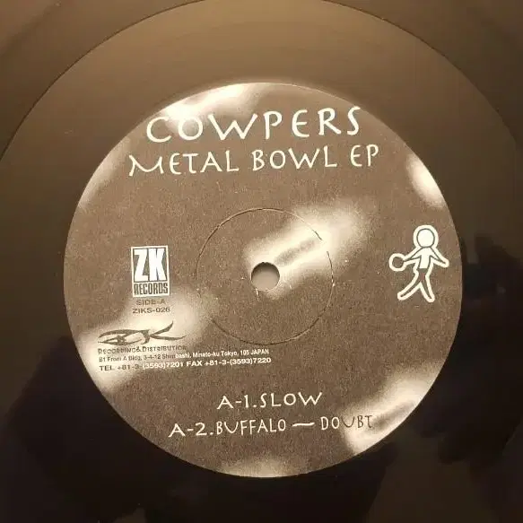 일본반/Cowpers - Metal Bowl ep LP