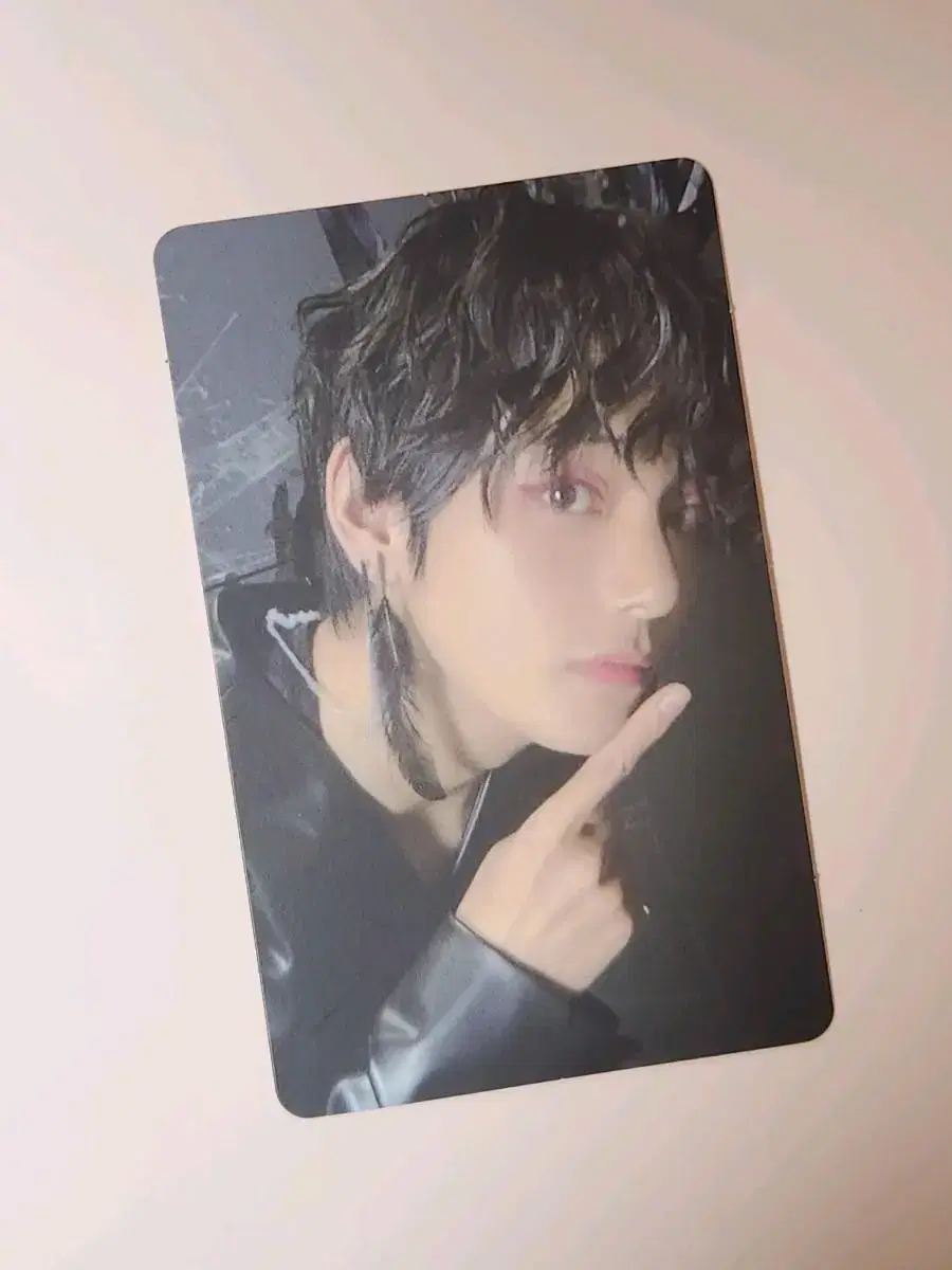 Bangtan BTS Taehyung v V MAPSOL photocard Black Swan