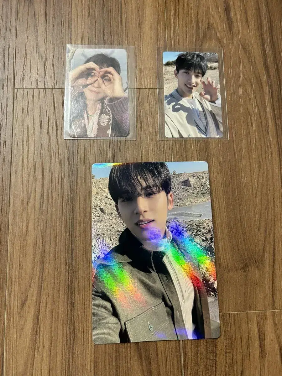 Seventeen's fourth studio album Feathersun weverse pre-order benefit the8 mingyu dk photocard Framed