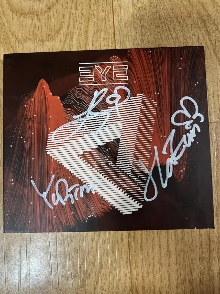 Third Eye 3YE handwritten sign album