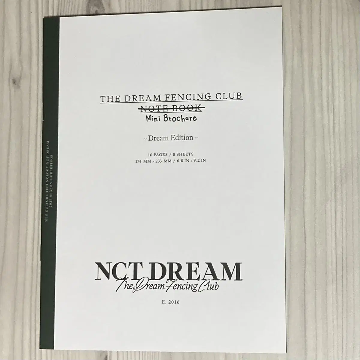 엔시티 드림 nct dream 2023 시즌그리팅 풀박 양도