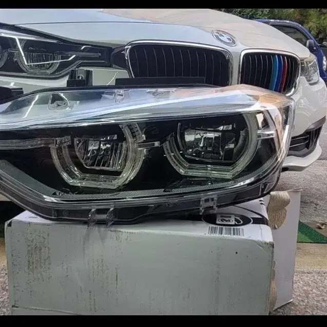 BMW330i 운전석 해드램프