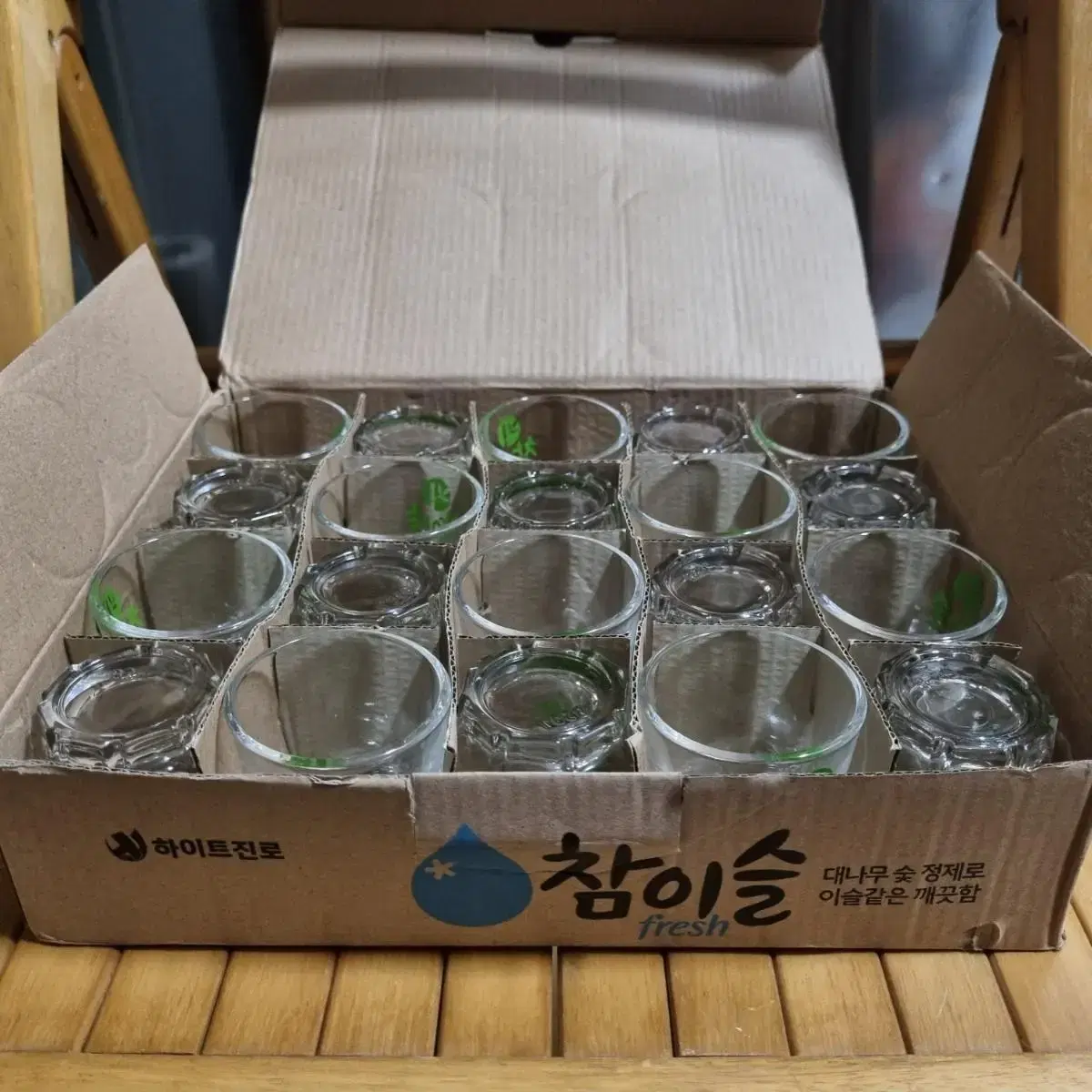 참이슬 소주잔 1box