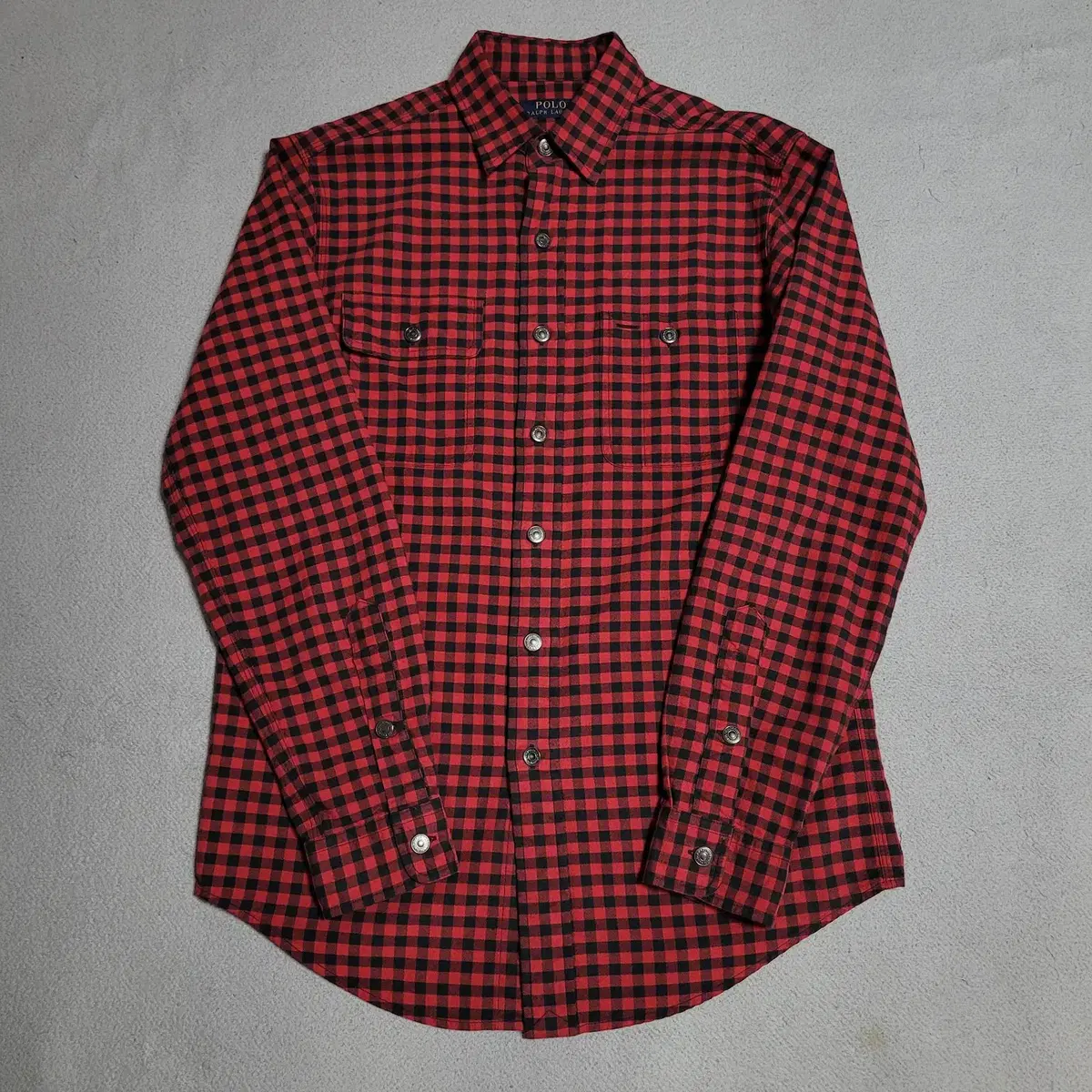 [95] Polo Ralph Lauren Vintage Check Pattern ShirtMenS~M