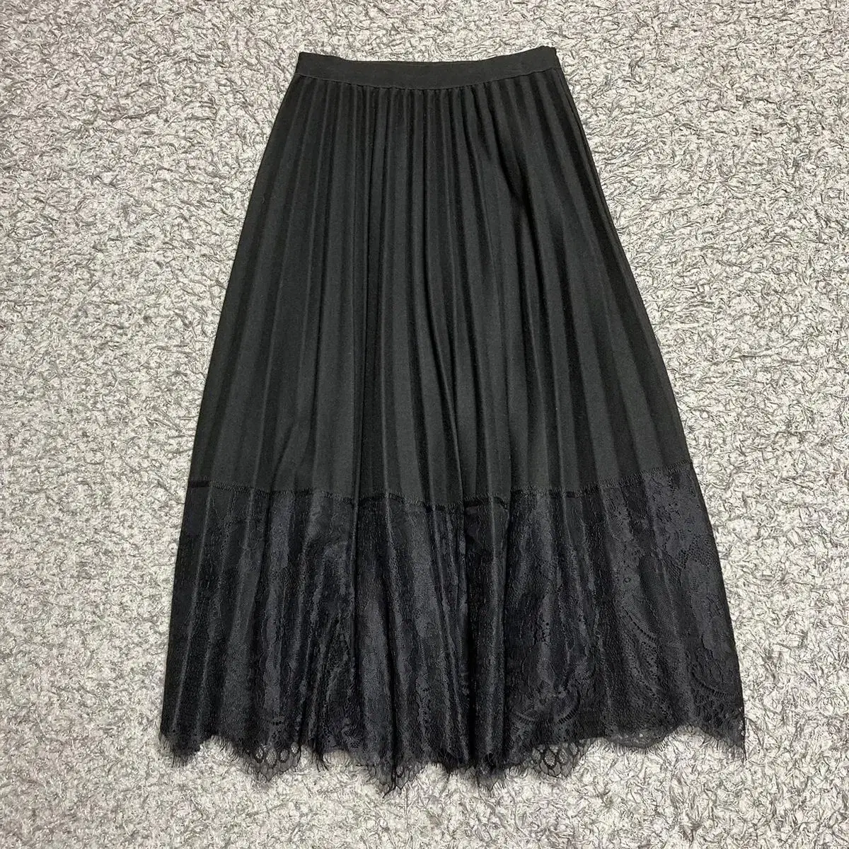 OVERTONE Layered pleated skirt