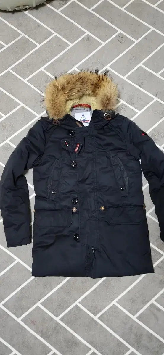 Men's Gooseborder Parka 2 90. Black