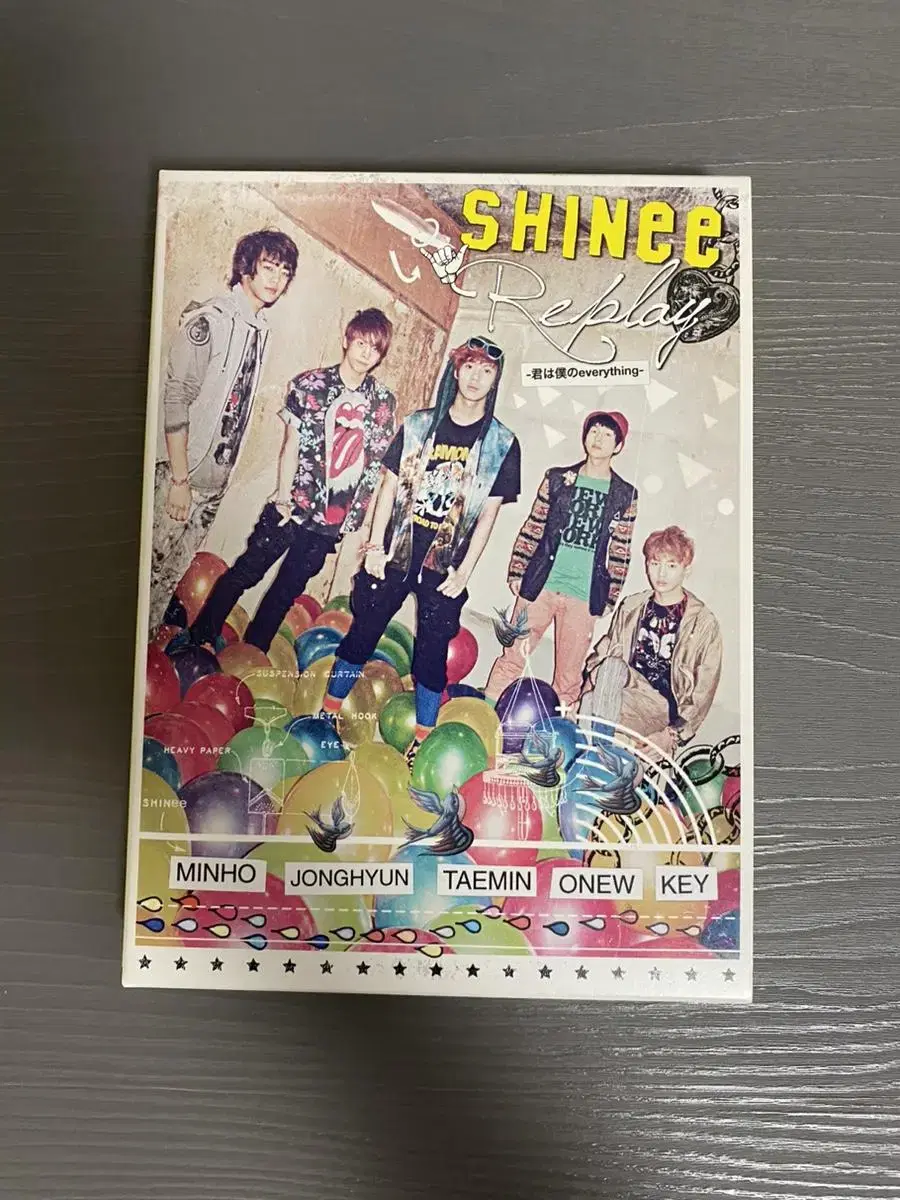 SHINee Replay album (shipping included)