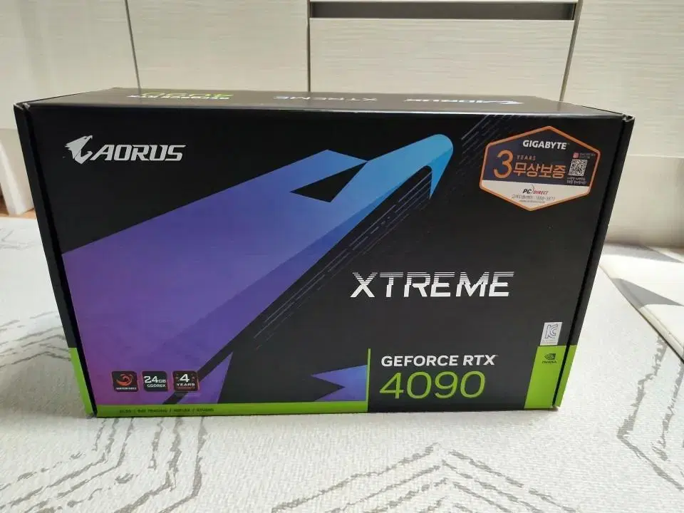 GIGABYTE 지포스 RTX 4090 Xtreme 미개봉새상품새것