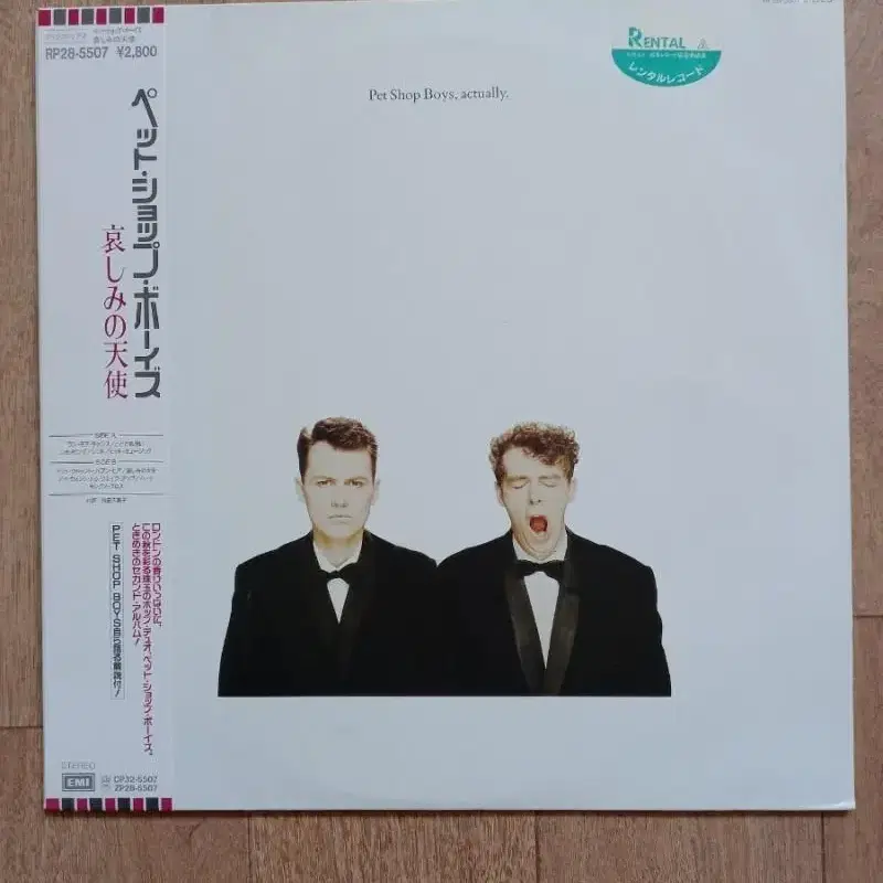 pet shop boys lp 펫샵보이즈