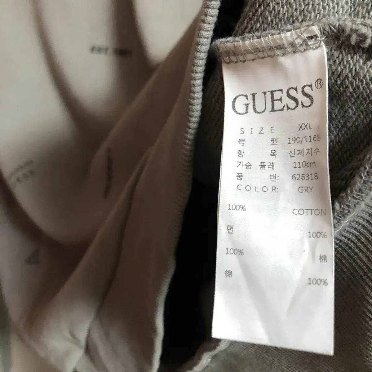 Vintage GUESS LOS ANGELES gray mtm