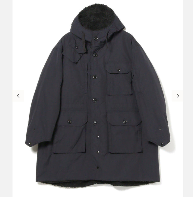 ENGINEEREDGARMENTS X BEAMS 엔지니어드가먼츠 퍼 코트