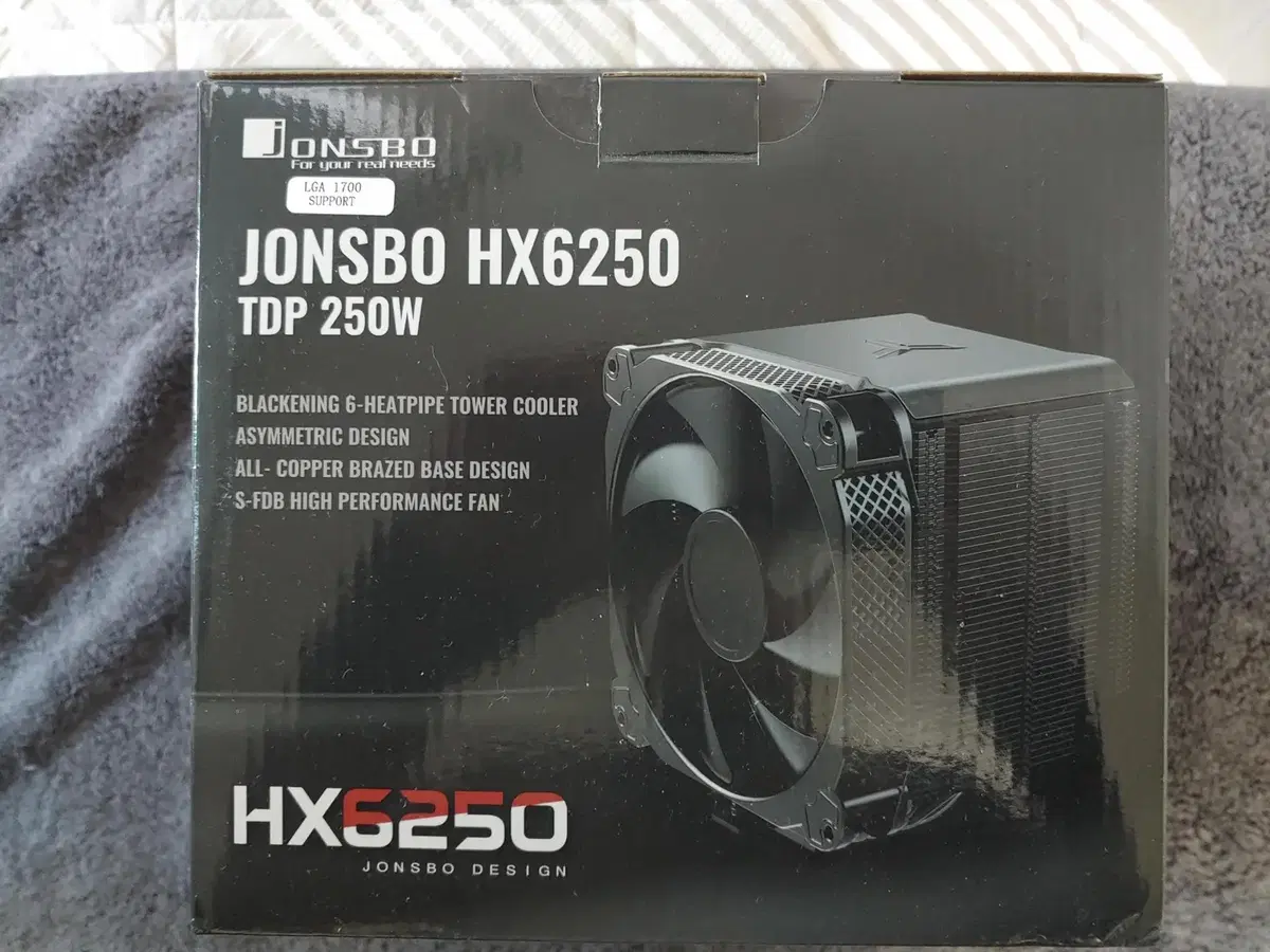 JONSBO 하이엔드 CPU 쿨러 HX6250