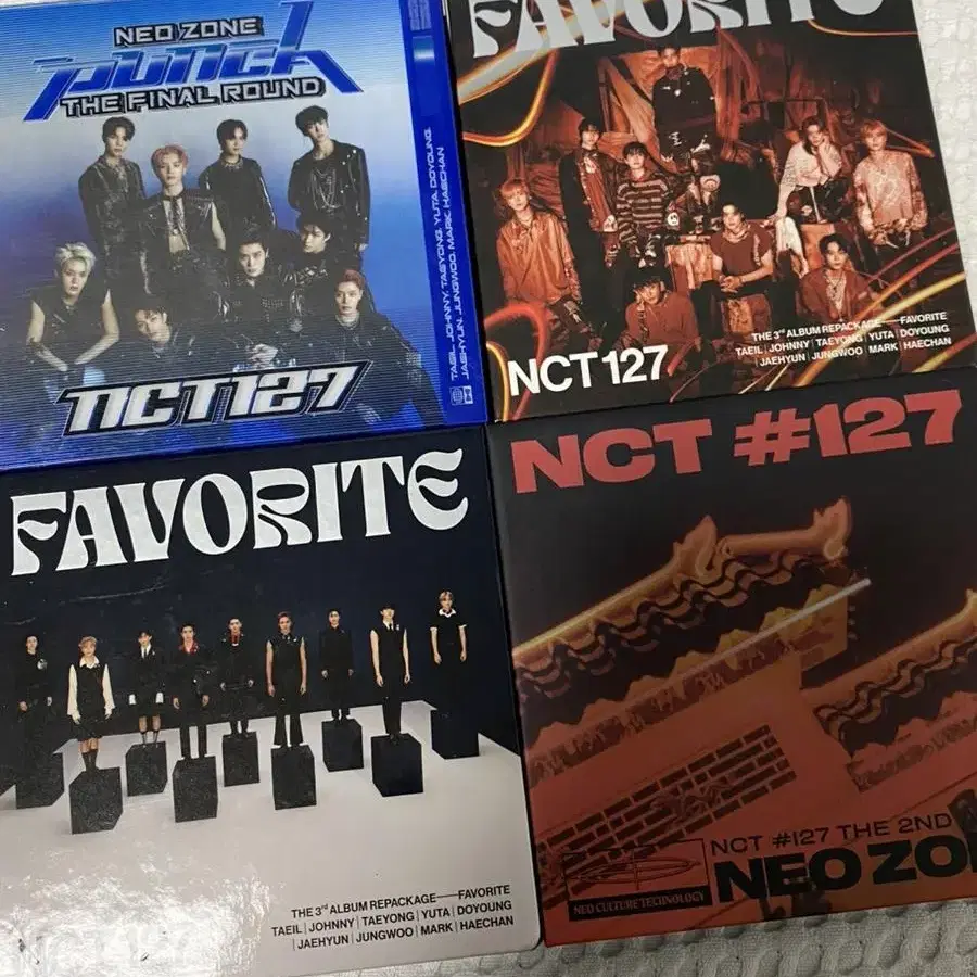 NCT 127 영웅 네오존 펀치 페이보릿 키노 양도