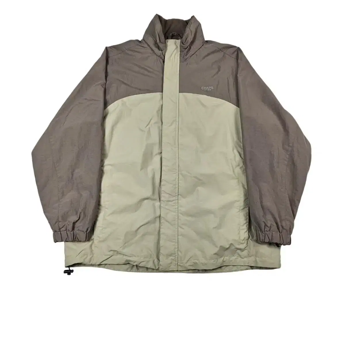 Chaps Ralph Lauren Two-tone Nylon Shell Parka L 105