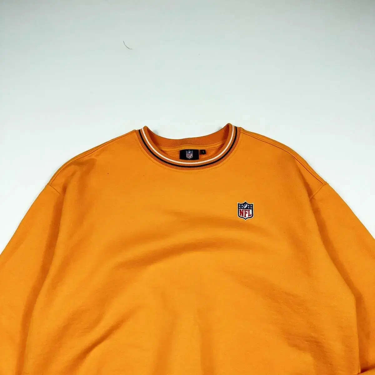 NFL Orange Crewneck Sweatshirt (S)