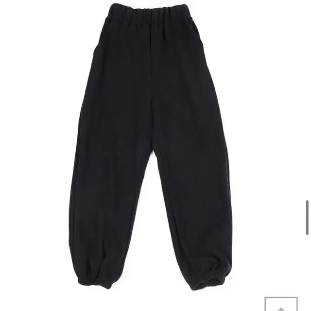 수룩 순지 니트 조거 블랙 knit jogger (black)