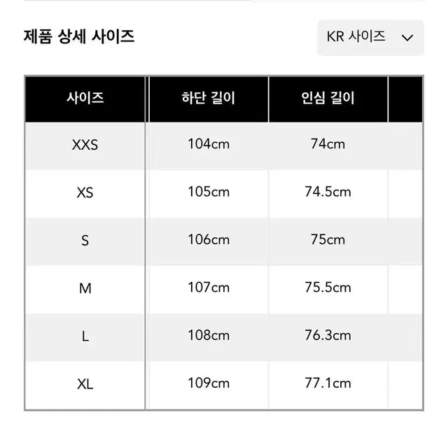 (새상품) 샵사이다 데님 스트레이트 청바지 연청