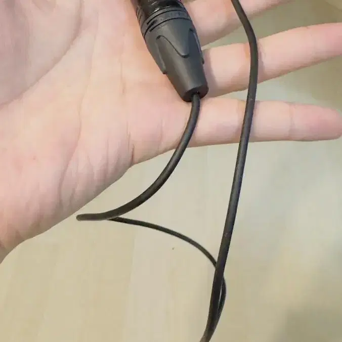 Xlr to mini xlr 음향기기 케이블