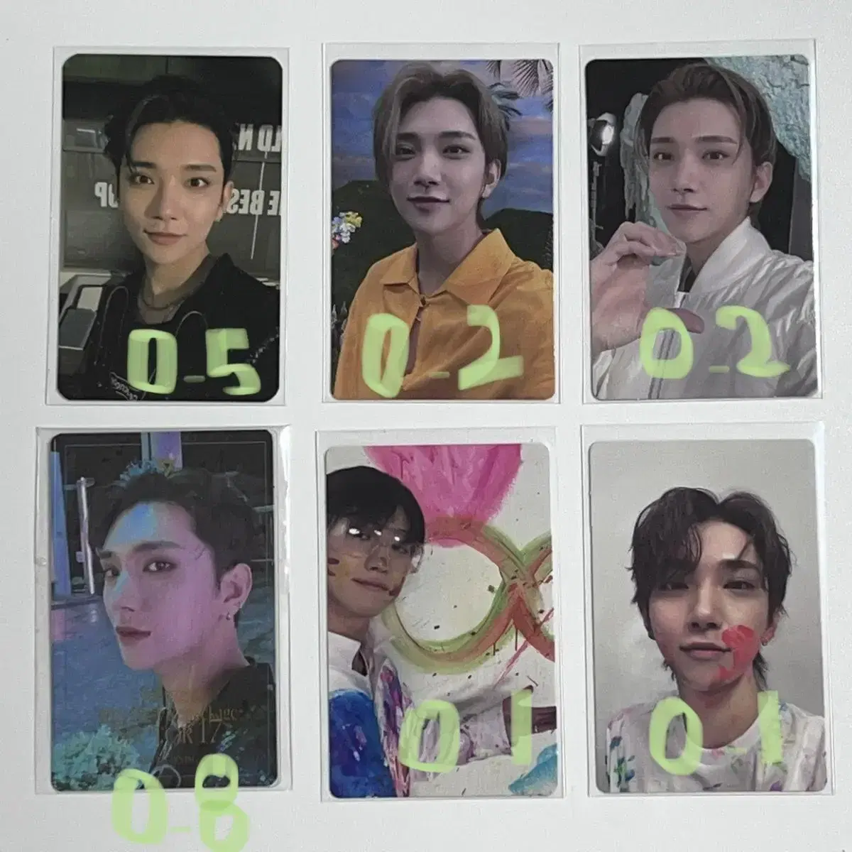 Seventeen Feathersun joshua Moon Junhui photocard Photocard unreleased photocard ld