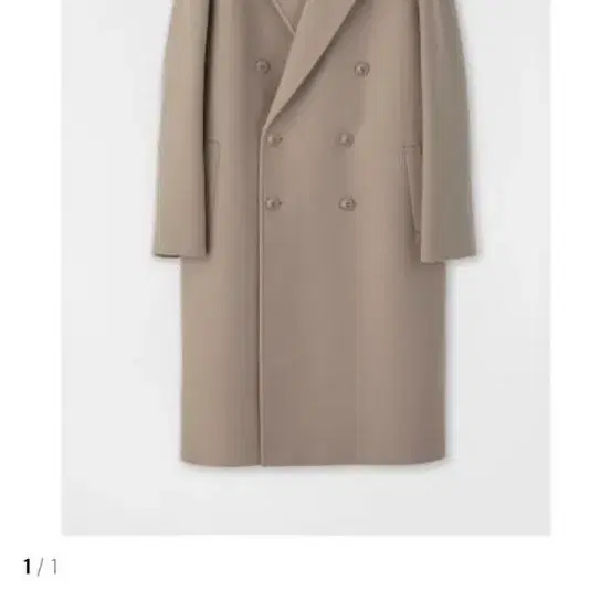 COOR | 쿠어 [Coeur] MTR Overfit Double Long Coat L in Mocha #쿠어