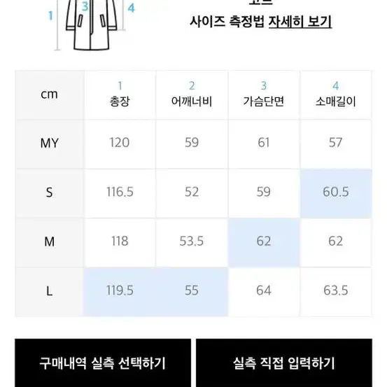 [쿠어] MTR 오버핏 더블 롱 코트 L (모카)