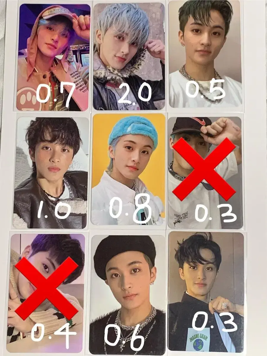 Mark photocard wts nct NCT Dream 127 Ayo Hellpu Candy