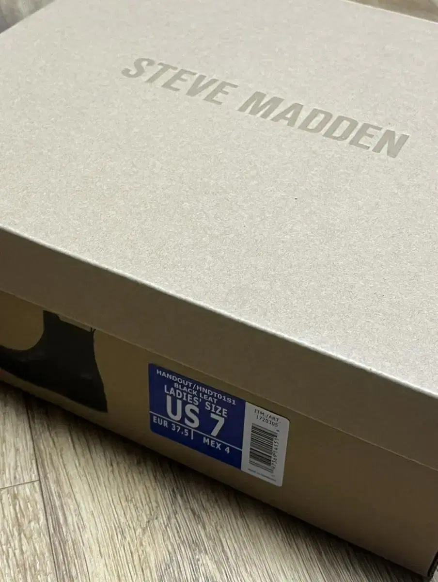 스티브매든 steve madden 가죽 첼시 부츠