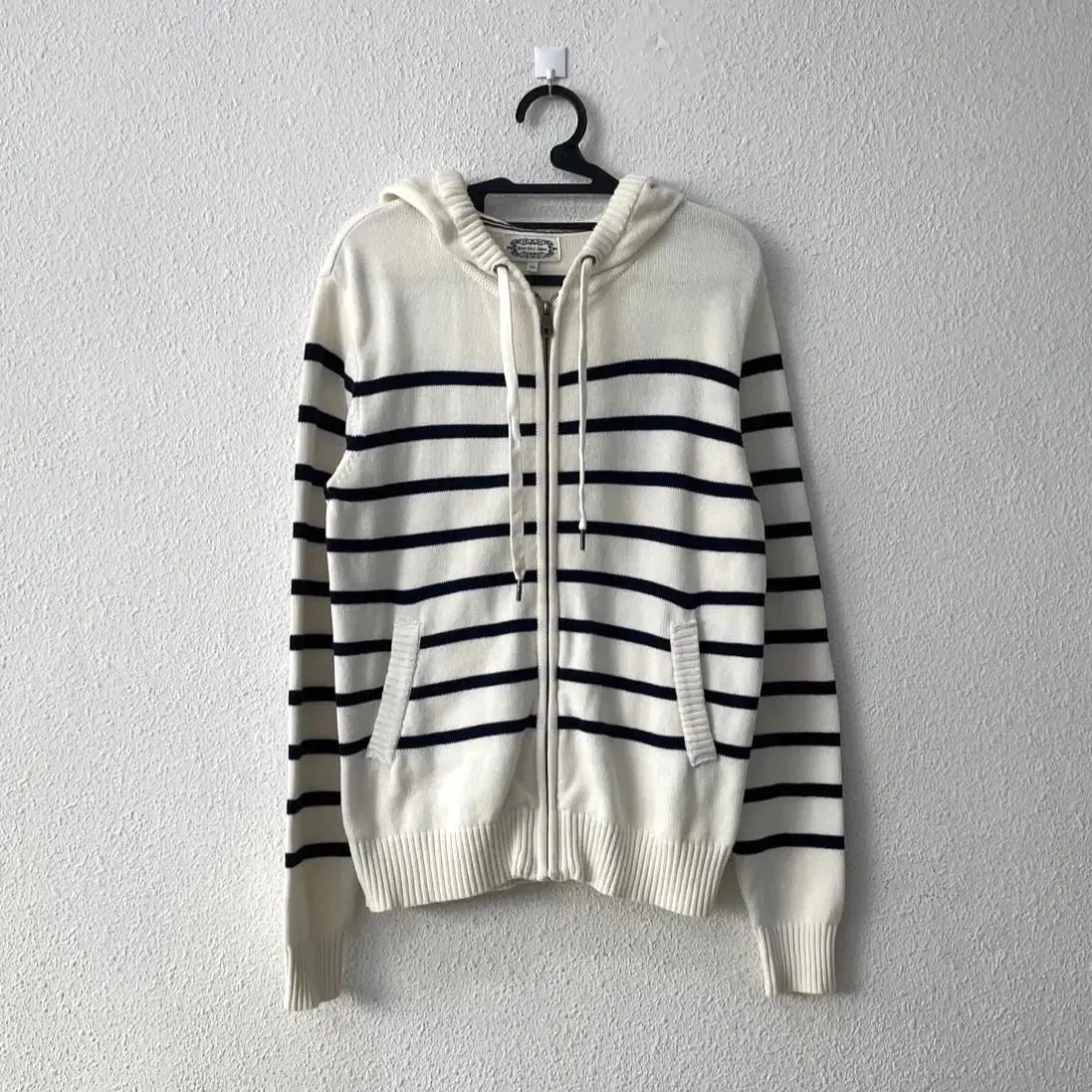 100 Beanpole knit hooded zip-up N0561