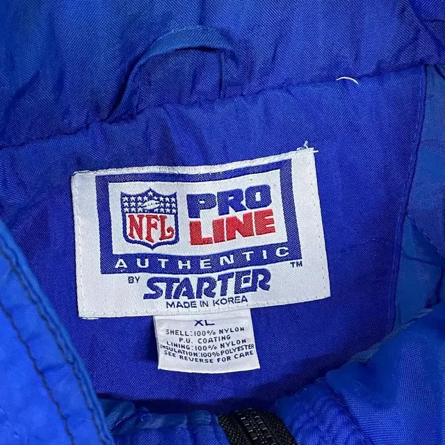 90s 미국빈티지 스타터 NFL 뉴욕자이언트 패딩점퍼