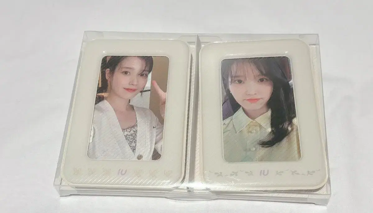 IU Badger 5-sound photo card photocard stand