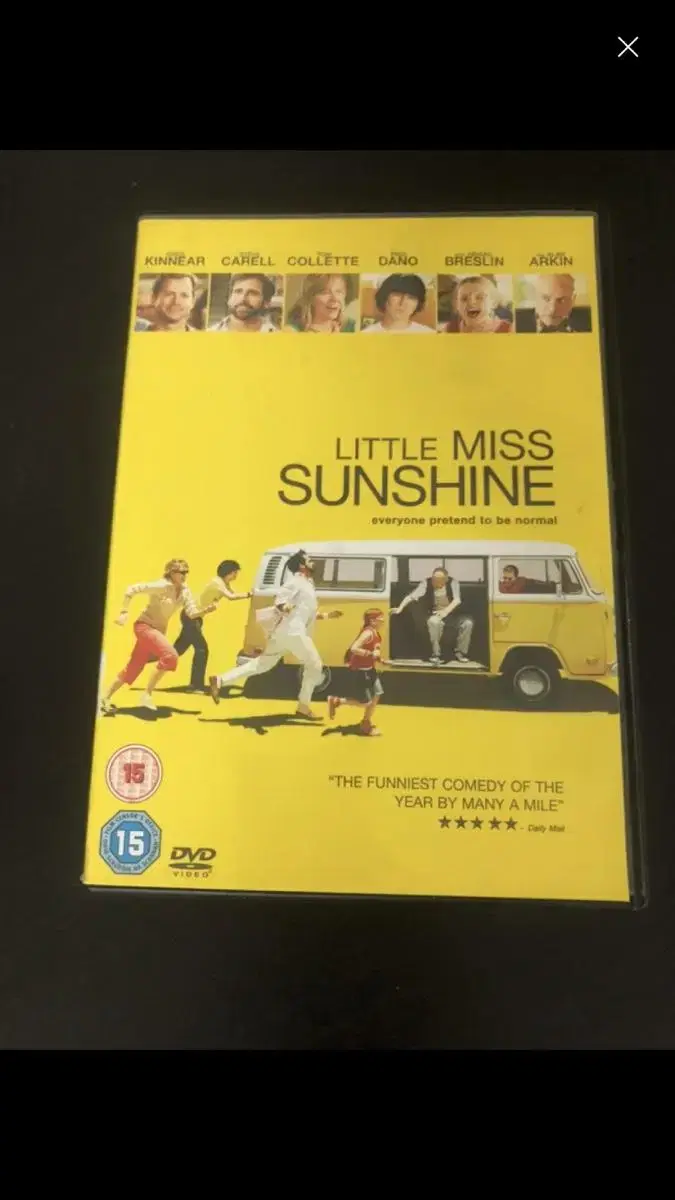 영화 Miss little sunshine 미스리틀선샤인 dvd 입니다