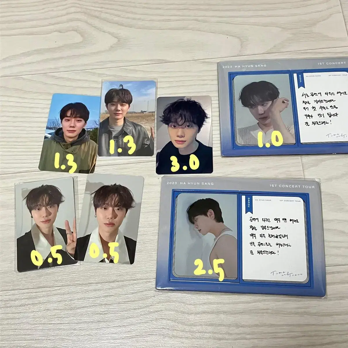 Hyunsang Ha photocard sells magnets