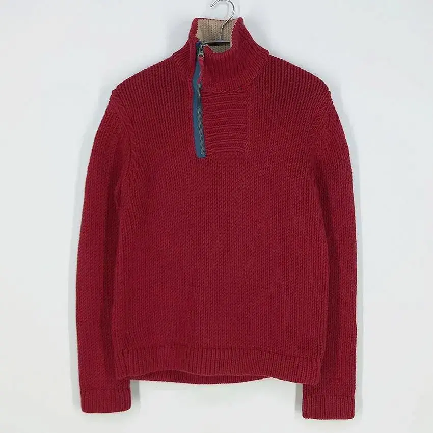 Tommy Hilfiger Men's Thick Vahn Knit Top Tone Down Red M(HU19610)