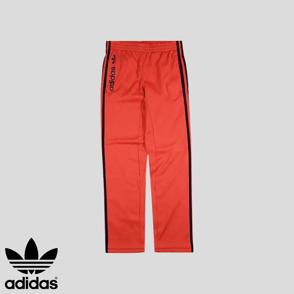 Adidas Red Black Three-Sun Spell Printed Street Diver Banded Jersey Pants Tray