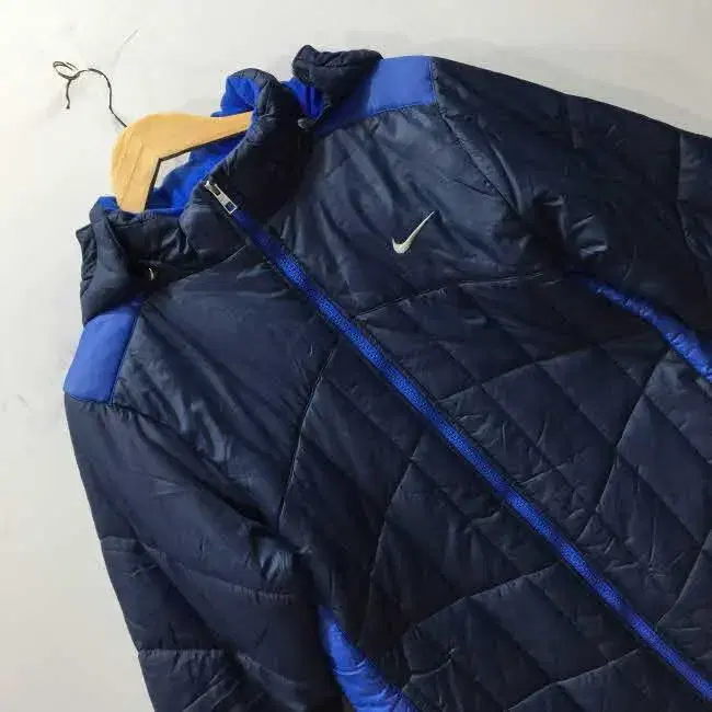 Z3087 나이키 후드점퍼 풀집업 네이비 (여XL) NIKE 스우시