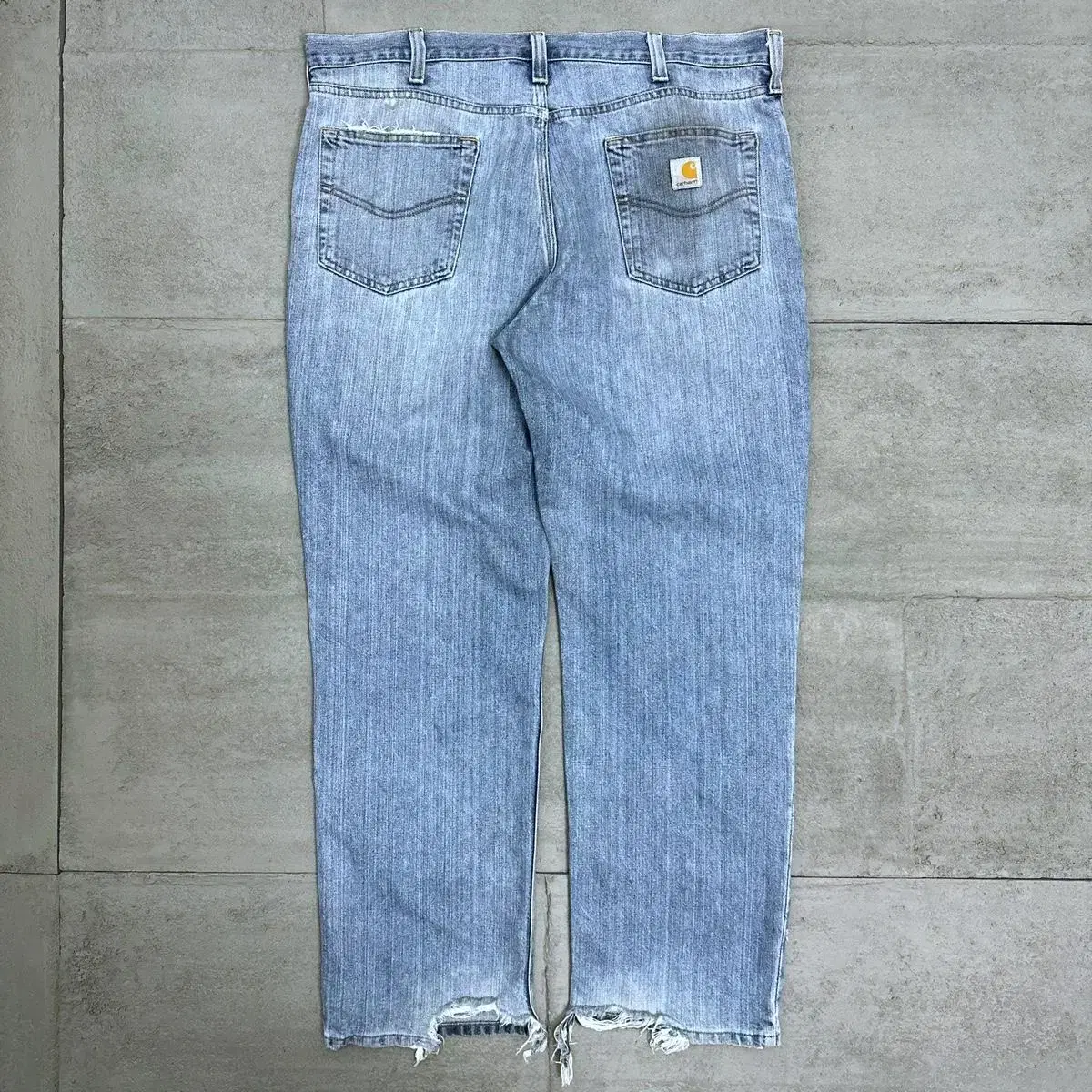 [39] CARHARTT Carhartt Relaxed Fit Light Blue Pants