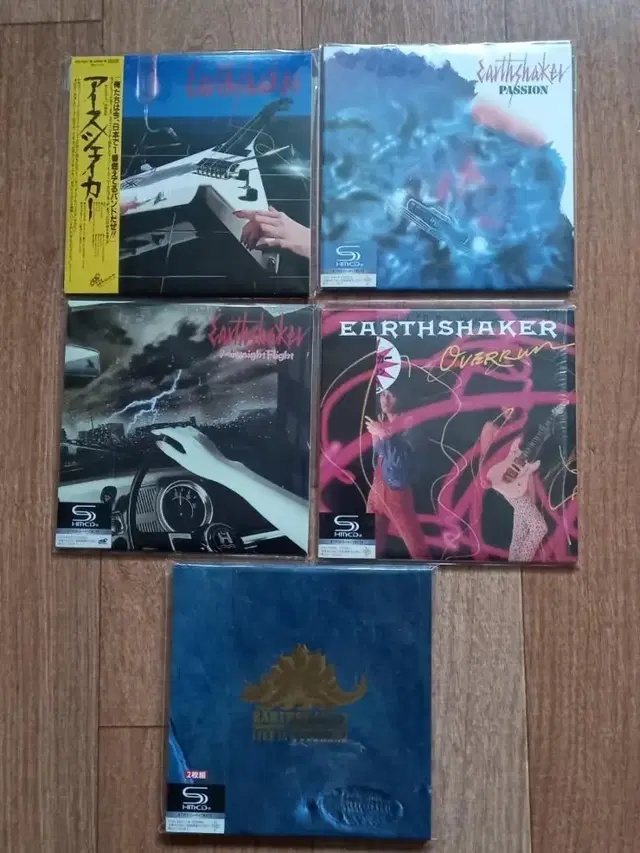 earthshaker lp mini 엘피 미니어처 시디 일괄