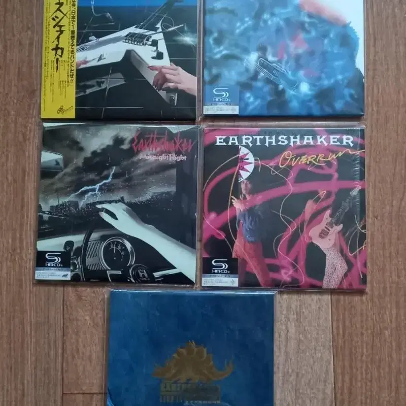 earthshaker lp mini 엘피 미니어처 시디 일괄