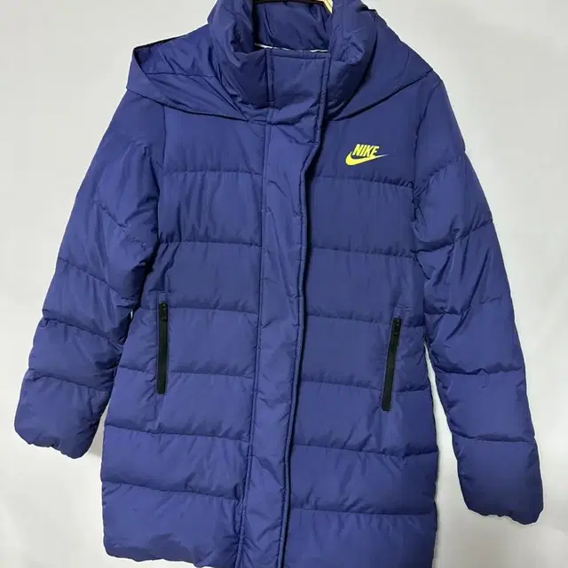 n576) NIKE 나이키 여성 오리털 롱패딩 학생패딩 L 150